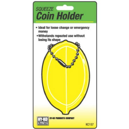 HY-KO Squeeze Coin Holder W/Chain KC157